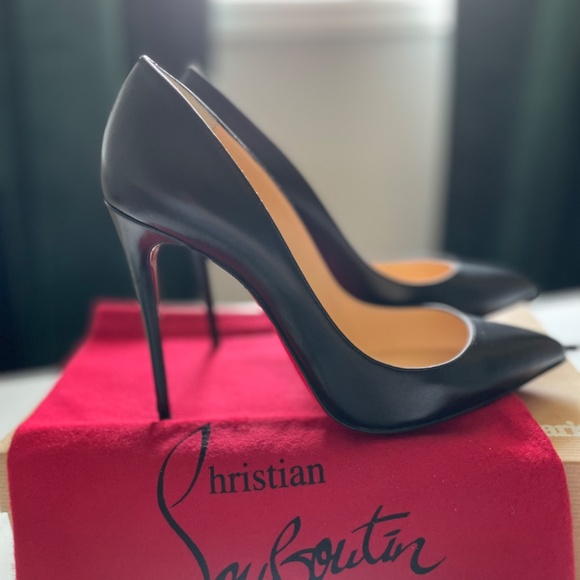 Christian Louboutin | Pigalle Follies 100 Kid | Black | 38 - Picture 7 of 12